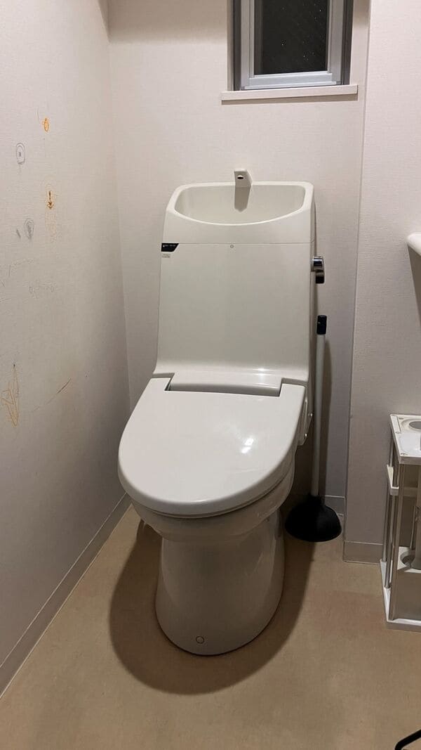 鹿児島県鹿児島市_トイレ交換_施工前