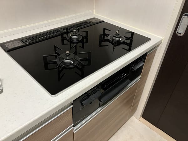 鹿児島県鹿児島市_ビルトインコンロ交換_施工後