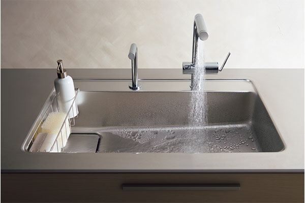 ザ・クラッソ ステンレススクエア滑り台シンク