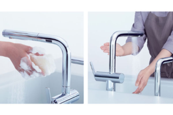 ザ・クラッソ タッチレス水ほうき水栓LF