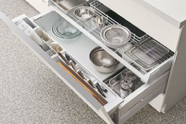 LIXIL リシェルSI らくパッと収納 メラミン底板仕様