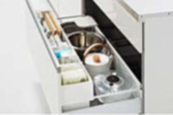 クリナップ ステディア 引出し収納