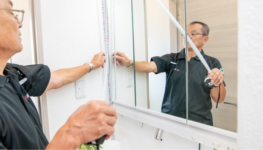 洗面化粧台・洗面所