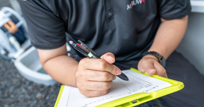 聞き取りの様子