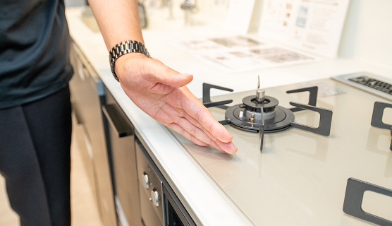 シンクコンロの汚れ