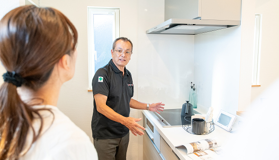 キッチンの暗さの悩み