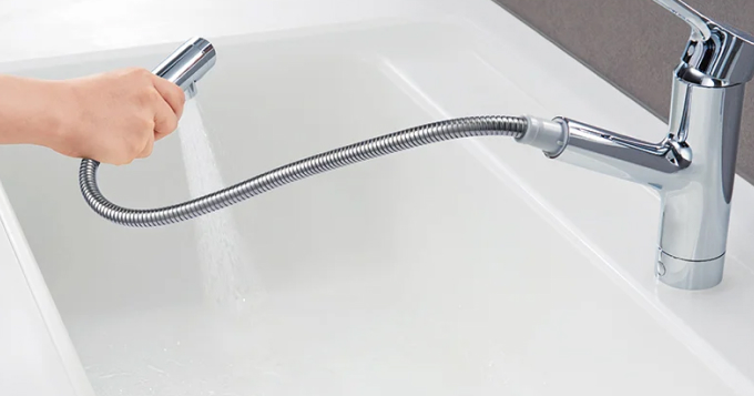 ハンドシャワー付き水栓