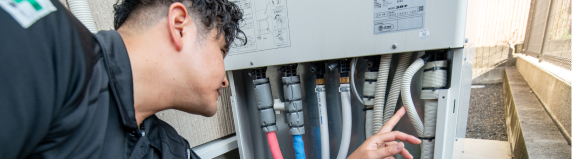 トラブル対応の様子