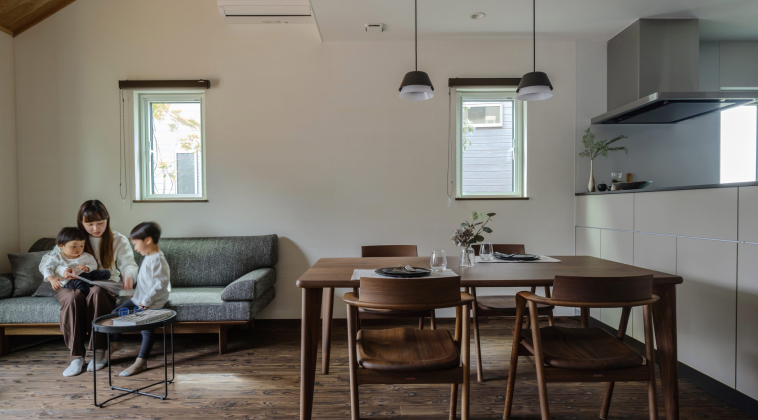 リビング、ダイニング