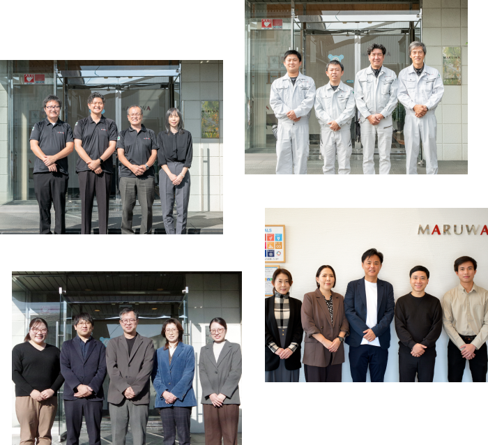 丸和リフォームのスタッフ